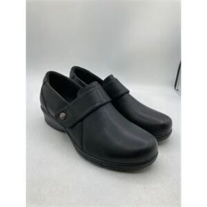 Propt Women's Wallis Casual leather Clog, Black 11 Medium US